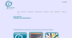 Desktop Screenshot of chronicpainanonymous.org